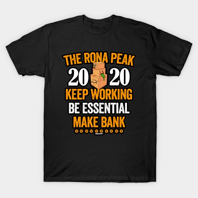 The Rona Peak 2020 Swagazon T-Shirt by Swagazon